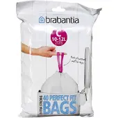 Brabantia Vuilniszakken C PerfectFit, 10-12 l, 40 stuks op rol, Brabantia