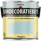 Hermadix Tuindecoratiebeits Dekkend Aqua Blue 714 2,5 LTR