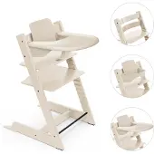Stokke Tripp Trapp bundel kinderstoel met babyset en tafelblad
