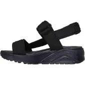 SKECHERS Sandalen 'Uno Lite Sandal - Sunny Stand' zwart