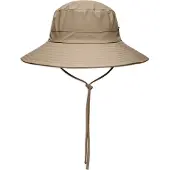 Rains Vissershoed Unisex Boonie Hat Beige-M / L