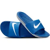 Nike Kawa Slippers Kids Blauw Wit