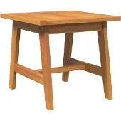 vidaXL Bijzettafel Olie Natuurlijk 45 x 45 x 40 cm Massief Acacia Hout
