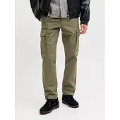 Jack & Jones Cargobroek 'JPSTKANE FRANK' olijfgroen
