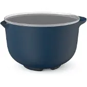 Mepal Beslagkom met deksel Chef it - 4 l - Schaal - Magnetron- en vaatwasmachinebestendig - Bakspullen - Navy