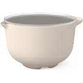 Mepal Beslagkom met deksel Chef it - 4 l - Schaal - Magnetron- en vaatwasmachinebestendig - Bakspullen - Chalk