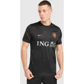 Nike Nederland Strike Trainingsshirt 2026-2028 Zwart Oranje | S