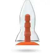 Vuxen - Primal Desires Extra Grote Dildo Met Zuignap Anky - Transparant