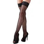 Cottelli Collection Stockings Hold-up Net Stockings L