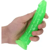 Realrock Glow in the Dark dildo 15.5 cm - Groen
