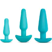 B-Vibe - Anaal Training & Educatie Set Blauw