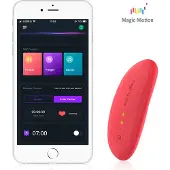 Magic Motion - App Gestuurde Nyx Smart Panty Vibrator - Rood