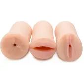 XR Brands Three-Way Masturbator Set 1st