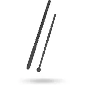 Hidden Desire Ribbed Penis Dilator Set 2 pcs