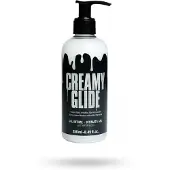 Creamy Glide - glijmiddel en massagegel op waterbasis - nepsperma look - 250ml