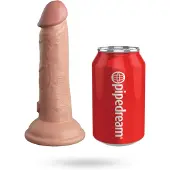 King Cock Elite 6 - realistische dildo met zuignap - 15cm - huidskleur