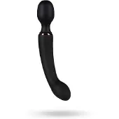 Blush Novelties Lush - 2-in-1 wand- en G-spot vibrator (zwart)