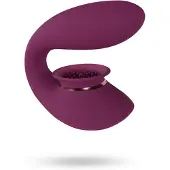 Twitch 3 - Vibrerende en zuigende Vibrator - Burgundy