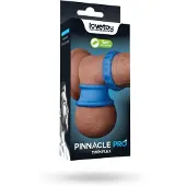 Lovetoy - Pinnacle Pro - Twin Flex Stretcher Cockring - Blauw