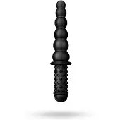 BUTTR - dubbelzijdige anale dildo - siliconen - zwart