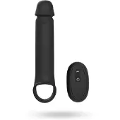 Dream Toys - Vibrerende penisverlenger met afstandsbediening - 24 cm