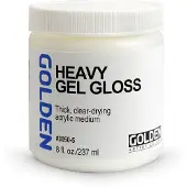Golden Artist Colors Heavy Gel Gloss 8 oz pot