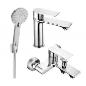 Mexen Royo R40 badkuipset, chroom - 72203R40-00
