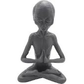 Semoic Hekserij Meditatie Alien Beeld Mini Hars Ornament