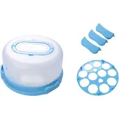 Semoic Taart Cupcake Draagtas met Deksel en Handvat + Cake St