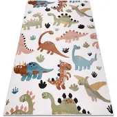 Rugsx Tapijt FUN Dino voor kinderen dinosaurussen room 80x150 cm
