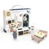 Speedy Monkey Maison de poupée Cuisine de la maison de poupée et 1 lapin 12 cm