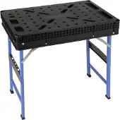 Starx 48.101.25 Inklapbare werkbank Zwart/blauw