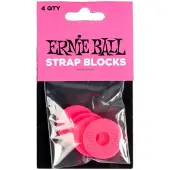 Ernie Ball Strap Blocks, Roze (P05623)