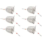Jojomino Garnalenvoerbak Voerbak Metalen container Aaskooi Aquariumaccessoires Voedsel
