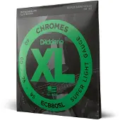 D'Addario ECB80SL Chromes Super Light 40-95 snaren voor elektrische bas