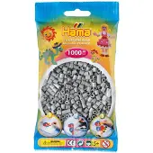 Hama - Strijkkralen Grijs (1000 stuks)