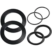 Intex 25006 Grote Vervangende Zeef en Rubberen Ring met O-Ring Pakket Vervangende Onderdelen Perfect voor 18 Inch en Grotere Zwembadzeefjes