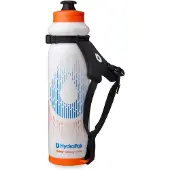 Hydrapak Tempo Pro 525ml - Draagbare knijpfles voor training en hydratatie op wedstrijddagen met afneembare band (525ml/17oz) - Wit