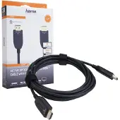 Hama Optical Active HDMI Cable, 8K, Gold-Plated, 3m