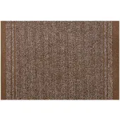 Dywany Łuszczów MALAGA Antislip Deurmat Beige 66x190 cm - Universeel Streept