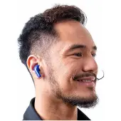 InnovaGoods Draadloze oordopjes met oplaadcase, blauw, InnovaGoods