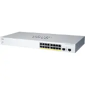 Cisco Business 220-serie CBS220-16T-2G - Switch - smart - 16 x 10/100/1000 + 2 x Gigabit SFP (uplink) - rack-mountable