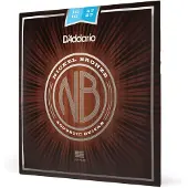 D'Addario DAddario gitaarsnaren - Akoestische gitaarsnaren - Nikkelbrons - Voor 12-snarige gitaar - Natuurlijke heldere en geconcentreerde toon - NB1047-12 - Li