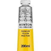 Winsor & Newton Winton olieverf 119 cadmium yellow pale hue (200ml)