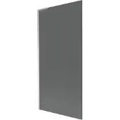 Mexen Next L badscherm 1-delig 90 x 150 , grafiet, chroom - 895-090-000-03-40-01