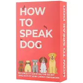 Gift Republic Hoe spreek je een hond? 100 kaarten Leuk cadeau voor hondenliefhebbers Leer wat je puppy zegt Kaarten met richtlijnen voor hondenge