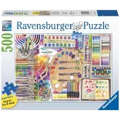 Ravensburger The Artist’s Palette, 500 stuk(s), Kunst, 12 jaar