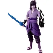Bandai - Anime Heroes - Naruto Shippuden - Sasuke Uchiha Anime helden Figuur 17 cm - Sasuke Rinnegan / Mangekyo Sharingan Actiefiguur - Officieel Gelicenseerd - Speelgoed voor Kinderen 4+ - 36962