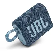 JBL GO 3 Waterdichte Draadloze Bluetooth Speaker - Blauw (Opgeknapt)