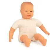 Miniland 15,75'' zachte babypop blank